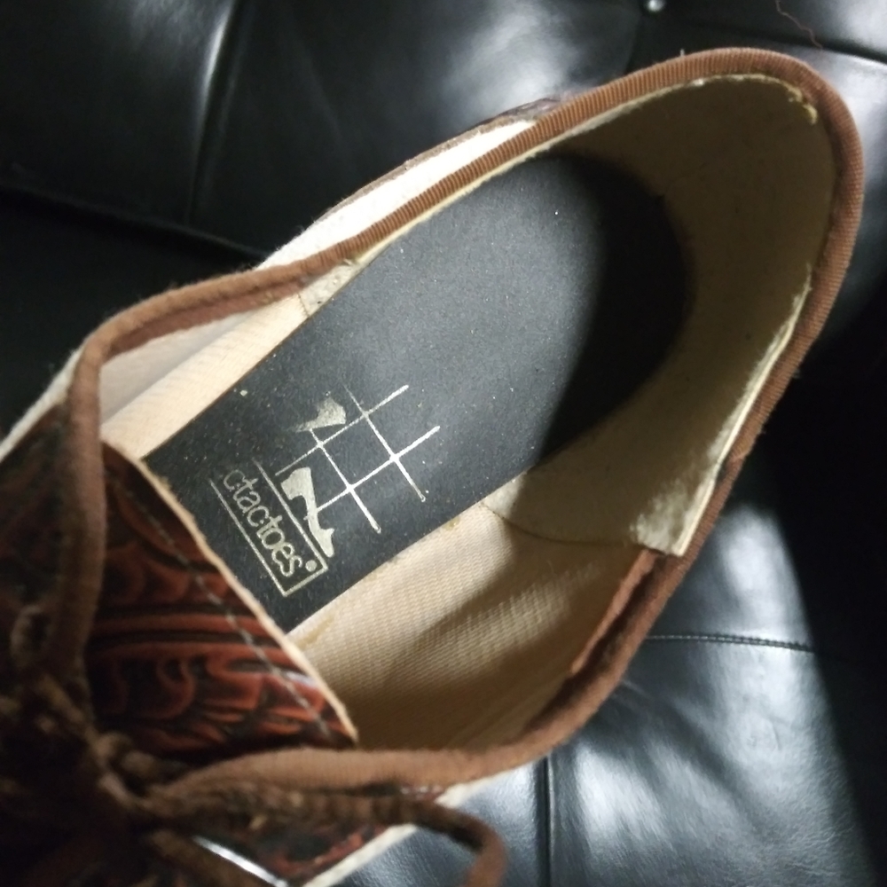 Tictactoes | Vtg. Leather Colorblocked Shoes - Picture 5 of 8